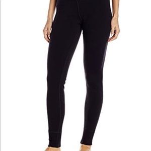 New nwt WoolX merino wool  black Nora heavyweight leggings base layer 2XL XXL